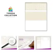 Blank Check Stock for Laser/Ink-Jet, 8-1/2 x 11" lb, from , 500 Sheets Per Pa...