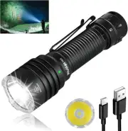 TS23 Rechargeable Torch High 5000 Lumens Super Bright, 482M Long Range Flashlig