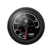 Yamaha SS Analog Speedometer 0-75 MPH Black Face W/ Black Bezel N80-83510-30-00