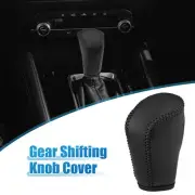 Gear Shifting Knob Cover for Mazda 3 Hatchback 2019-2021 Faux Leather Black