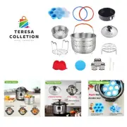 Pressure Cooker Accessories Compatible with Instant Pot 6 Qt - Steamer Basket...