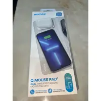 在飛比找蝦皮購物優惠-Momax Q.Mouse Pad 3二合一無線充電滑鼠墊(