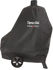 DG1382CSC Vertical Offset Charcoal Smoker Grill Cover, Fits Size up To: 45.5In W