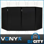 Vonyx DB2B Foldable DJ Screen Black