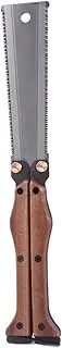 Camping Saw Folding - Pull Saw with Double Edges - Camping Saw for Smooth and Precise Cuts, Foldable Saw, Light Wood Saw, Saw for Hard, Soft Wood Mumiao