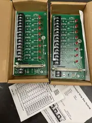 Lot o 2 Opto 22 PB8H 8-Channel Standard Digital Mounting Rack & Header Connector