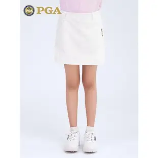 美國PGA高爾夫球裙女童夏季裙子兒童服裝褲裙休閑舒適短裙