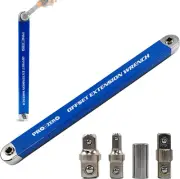 Impact Ready Offset Extension Wrench, Tight Reach Extension Wrench Set, with 1/2