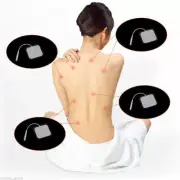 20Pack 20 Tens 4*4cm Pads Machine Reusable Electrode Pads Body Massager Pads