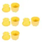 4 Sets Scrubber Storage Rack Make Brush Cleaner Beauty Tool Cleaning Bowl