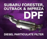 DPF Diesel Particulate Filter for Subaru Forester, Outback and Impreza