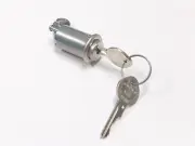 GLOVE BOX LOCK WITH TWO GM "PEAR HEAD" KEYS FOR CORVAIR 1965-69/CHEVELLE 1964-65
