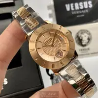 在飛比找ETMall東森購物網優惠-VERSUS VERSACE 凡賽斯女錶 34mm 玫瑰金圓