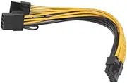 GinTai Graphics Card Power Cable Replacement for 030-0571-000 NVIDIA Tesla K80 M60 M40 P100 P40 （10cm）