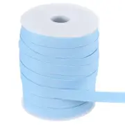 55 Yards Double Fold Bias Tape 1/2 Inch Bias Binding Tape, Light Blue