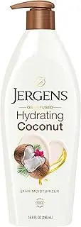 Jergens Hydrating Coconut Moisturizer for Dry Skin, 496 ml, 16.8 oz (21824)