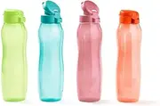 [Tupperware] Eco Gen Flip Top Water Bottle 500ml Set of 4