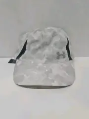 Youth Gray Camo Free Fit Hat Heatgear UPF 30 Running Outdoor Cap