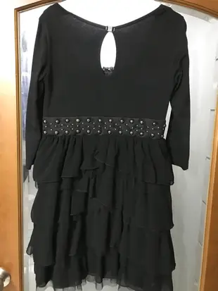 全新 日本品牌 CECIL MCBEE  黑色蛋糕裙洋裝