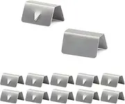Stainless Steel Car Wind Deflector Buckle - Windproof Rainproof Deflector Channel Fixed Window Clip Set, Compatible with HE - KO G3 Sn - ed Accessories 12 Pcs.