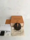 New Louis Vuitton Monogram Round Case Coin Wallet Charm Virgil Abloh M68524