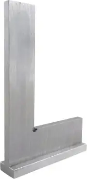 80 mm x 50 mm Try Machinist Square with Wide Base
