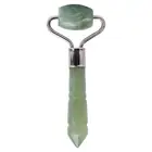 Mini Roller Jade Massager for Wrinkles and Fine Lines Anti-Aging Face Lift Sk...