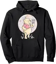 [Disney] Winnie the Pooh - Floral Circle Pooh Pullover Hoodie