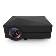 GM60 Video Projector Mini LED With 800x480p 1000 Lumens Multimedia HDMI VGA USB