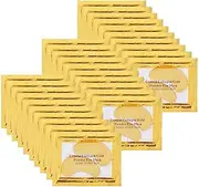 JUYOU 30 Pairs Under Eye Collagen Patches, JUYOU Gold Moisturizing Under Eye Mask, Under Eye Gel Pads for dark circles and puffiness