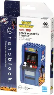 Nanoblock Nano Block Space Invaders Cabinet NBCC_109 Japan SEALED NEW