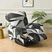 Stretch Recliner Couch Cover Armchair Sofa Cover Sofa Slipcover with Pocket Washable Furniture Protector for Kids, Pets, Dogs, Cats