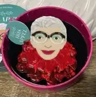 ERSTWILDER BROOCH - THE FACE OF STYLE IRIS - IRIS APFEL