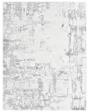 Solo Rugs Blush Contemporary Abstract Hand-Loomed Wool-Blend Area Rug