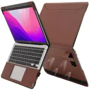 TYTX Compatible with MacBook Air 13.6 Inch Case,PU Leather MacBook Air Case f...