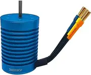 DD 3650 3900KV Brushless Motor 900W 56A 16V 4-Pole Design, Suitable for 1/8 1/10 1/12 RC Electric Racing Car, Buggy/Truck