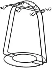 Stainless Steel Rack Display Stand Service Tea Cups,Bracket Display Stand Wrought Iron Rack Household Golden Storage Rack-Black