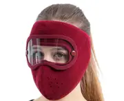 Winter Warm Protective Gear Cycling Gear Windproof HD Goggles Anti-Fog Mask