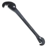 Adjustable Wrench Spanner with Self-Locking Mechanism and Spring-Loaded Head