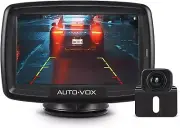 AUTO-VOX CS-2 Wireless Backup Camera Kit with Stable Digital Signal, 4.3’’ Monit
