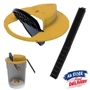 Reusable Flip N Slide Bucket Lid Mouse Trap Automatic Mouse Trap Rat Catcher NEW