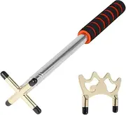 Retractable Billiard Bridge Stick Pool Table Billiards Cue Bridge Stick with Replaceable Bridge Head 12.8-60" Expandable Pool Stick Billiards Pool Cue Accessory for Pool Table