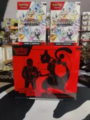 Pokemon Scarlet And Violet Destined Rivals Pokemon Center Etb + (2) Prismatic...