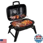 Grill Trade Portable Charcoal Grill - Mini BBQ Grill - Small Table Top Charco