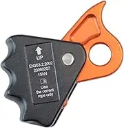 Folpus Climbing Rope Grab Fall Arrester 15kN Rope Grabber Aluminum Alloy Ascender Equipment Climbing Stop Descender for