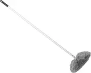 iplusmile Dust Brush Duster Fan Cleaner Spider Web Brush Cobweb Brush with Extension Pole Dusting Brush Window Blind Cleaner Spider Web Cleaner Stitching Ceiling Polypropylene Yarn