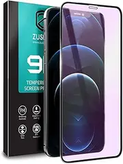 ZUSLAB iPhone 12 Pro Max 6.7" Anti-Blue Light Tempered Glass Eye Protection Screen Protector for Apple