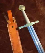 Hand Forged Stainless Steel Excalibur Sword/ King Arthur Sword With L Sheath