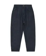 Emporio Armani Kids Logo Plaque Tapered Leg Jeans 4Y,14Y,12Y deep blue