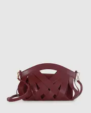 [Belle & Bloom] One More Night Crossbody Bag - Burgundy